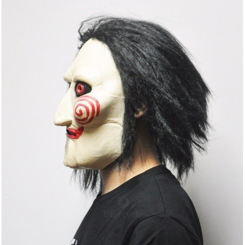 Topeng jigsaw scary saw mask kualitas terbaik