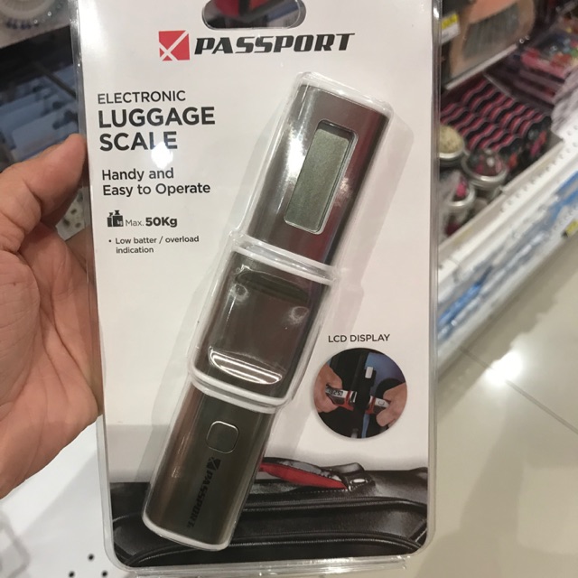 Jual Ace hardware Timbangan koper Digital model Hand carry/ luggage