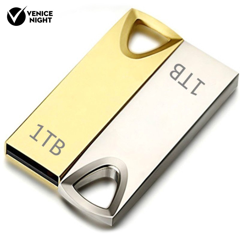 Flashdisk Usb 3.0 Kecepatan Tinggi Kapasitas 1tb / 2tb Bahan Metal Untuk Pc / Laptop