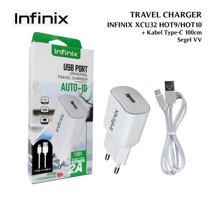 Charger Casan Infinix Type C Untuk Hp Infinix Note 8 , Zero 8 ,Zero 5 Original Cas Charger Kabel SEG