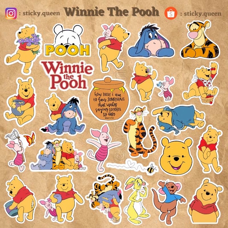 

STICKER TUMBLR WINNIE THE POOH