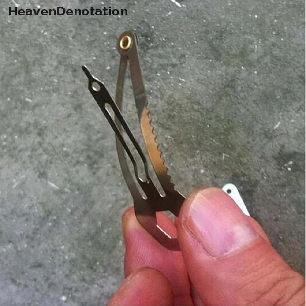 [HeavenDenotation] EDC Multi Tool Women Fashion Hair Styling Clip Hairpin Survival Tool Accessories