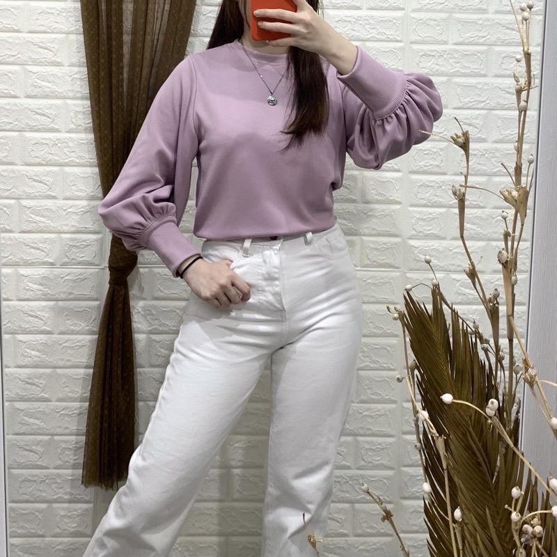 1KG MUAT 5PCS | KEIJI BALONIC BLOUSE SHIRT TOP OOTD SELEBGRAM FASHION GROSIR MURAH WANITA MASA KINI