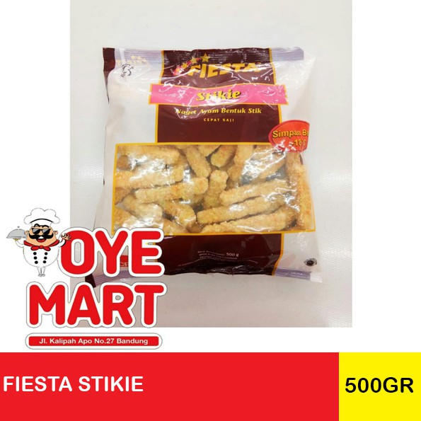 FIESTA STIKIE 500GR HARGA PROMO NUGGET NAGET AYAM