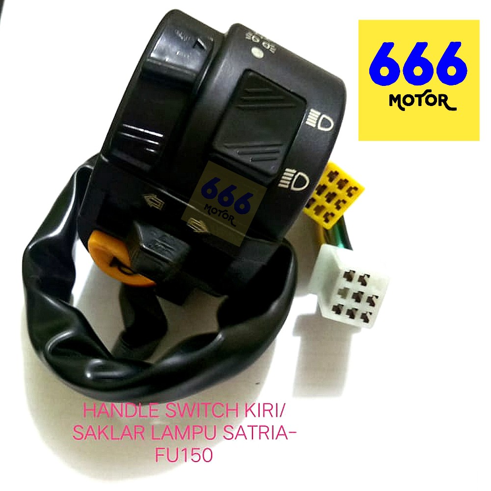 666MOTOR HOLDER SAKLAR KIRI LH SUZUKI SATRIA FU