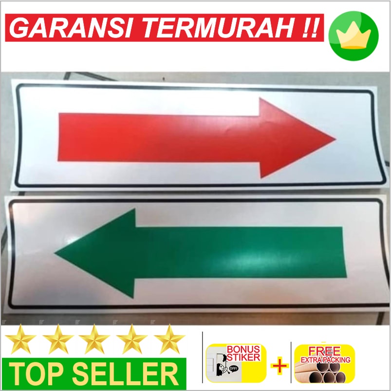 

Grosir Stiker Arah Panah 10x30 - Stiker Elegan