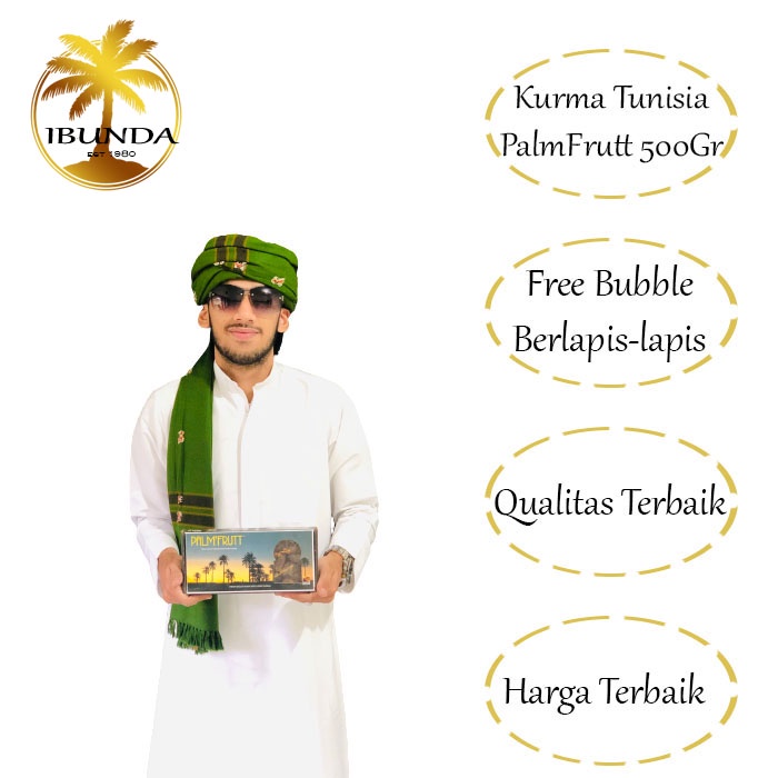 {FREE BUBBLE} Kurma Palmfruit 500gr | Kurma palmtunis 500gr | Kurma Saphire 500Gr | Kurma tunis Algeria 500Gr