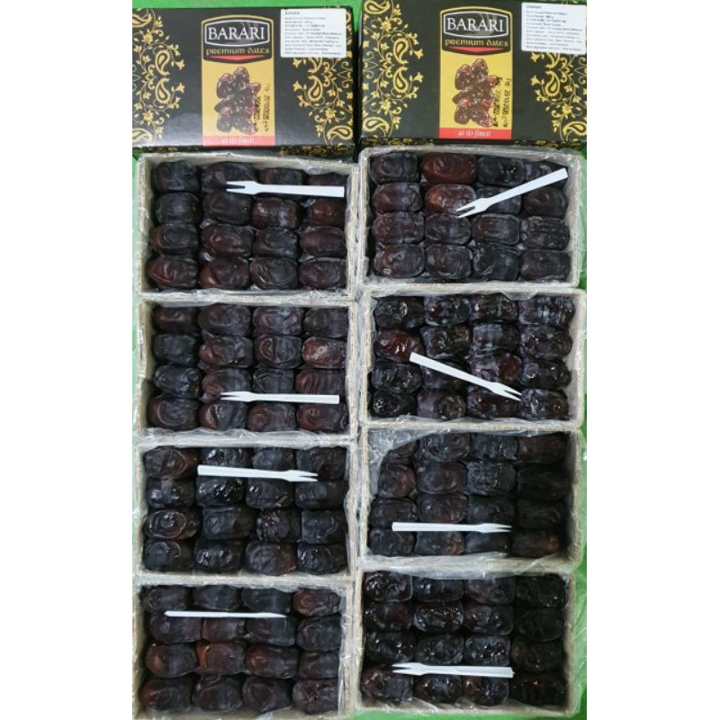 Kurma Bam Barari Premium 550 Gr | Kurma Anggur | Kurma Madu Original