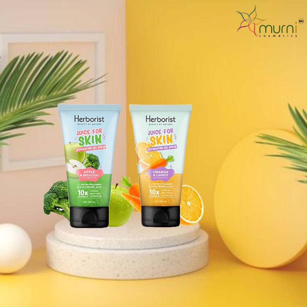 HERBORIST JUICE FOR SKIN EXFOLIATING GEL SCRUB 150ML