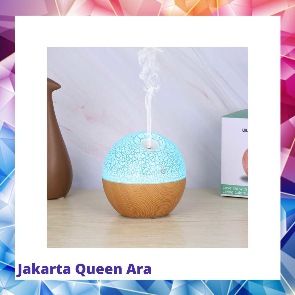 Taffware Air Humidifier Ultrasonic Aromatherapy RGB Light 130ml J-00