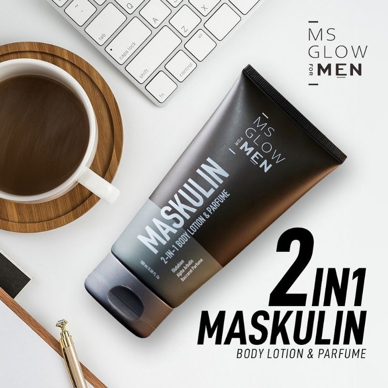 MSGLOW MASKULIN | HAND BODY | BODY LOTION PRIA | PARFUME | BODY CREAM