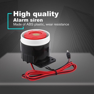 Jual Sirene Alarm 12V High Decibel Active Horn Buzzer Sirine Security ...