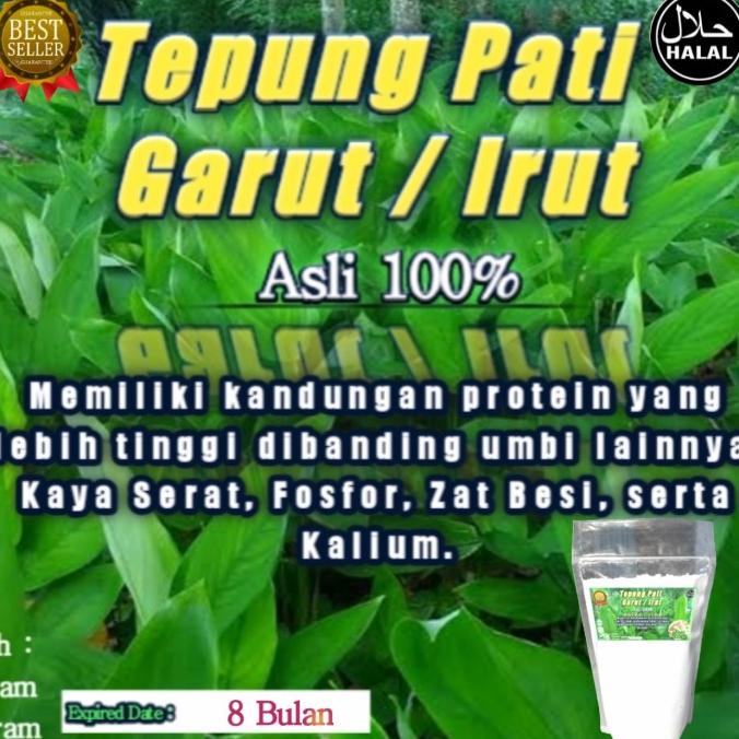 

Tepung Pati Garut/ Irut 500 gram