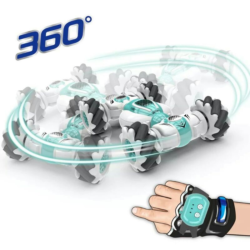 Remote Control Stunt Car Arm Remote 360 Degree Flip 4 WD 2.4G X-Power S-012