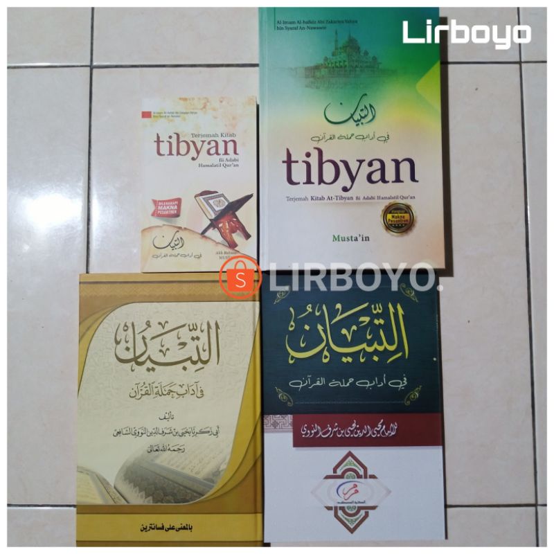 ASLI paket buku Terjemah kitab AT TIBYAN MAKNA PESANTREN PETUK KWAGEAN pegon surahan logat jawa 3 ba