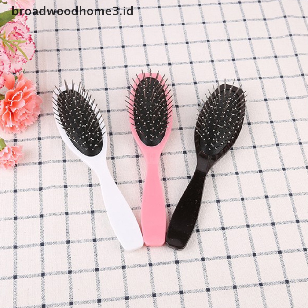 1pc Sisir Brush Bahan Baja Anti Statis Untuk Wig Extension   (H) Buku Literatur Bahasa Cina