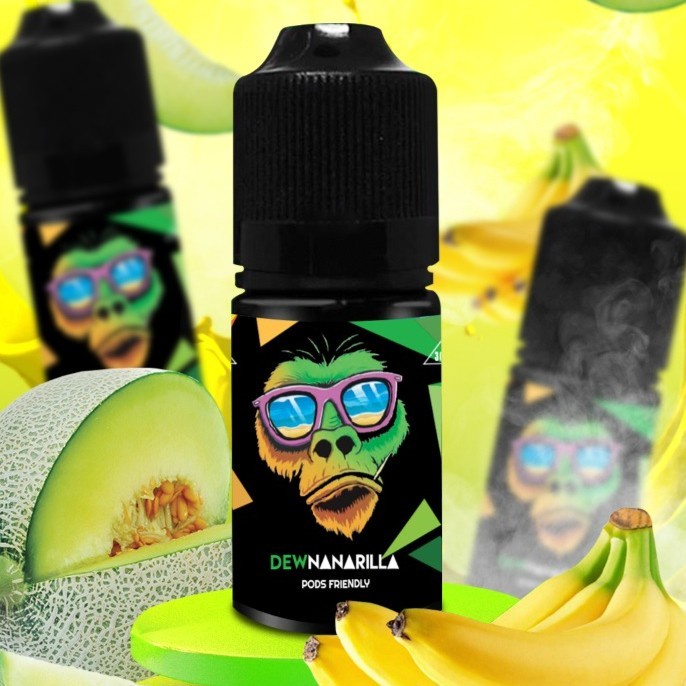 Liquid Dewnanarilla Pods Friendly Not Salt 30ML by IJC - Melon Rilla