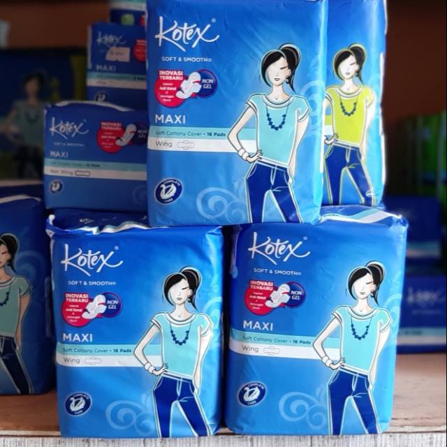 KOTEX Pembalut MAXI WING isi 16pads