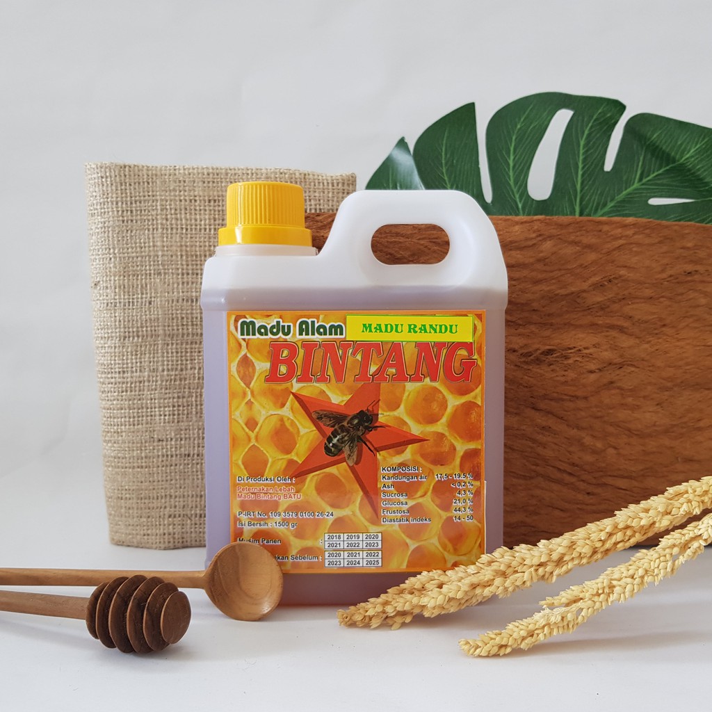 

Madu Asli | Madu Randu 930ml/1.500gr | Madu Bintang | Madu Murni