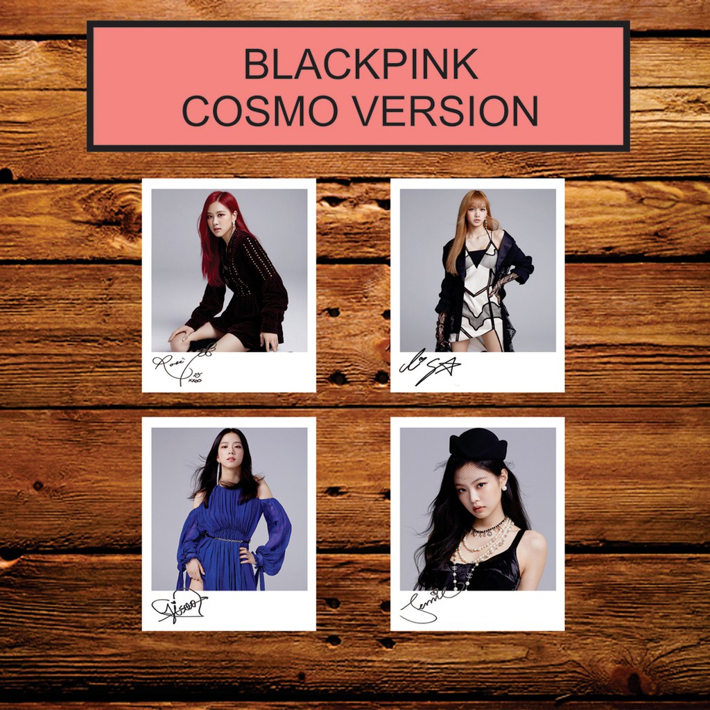 BLACKPINK SIGNED KPOP POLAROID
