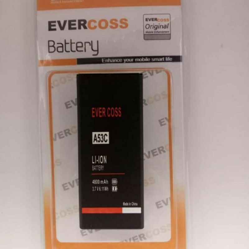 Baterai battery evercoss A53C