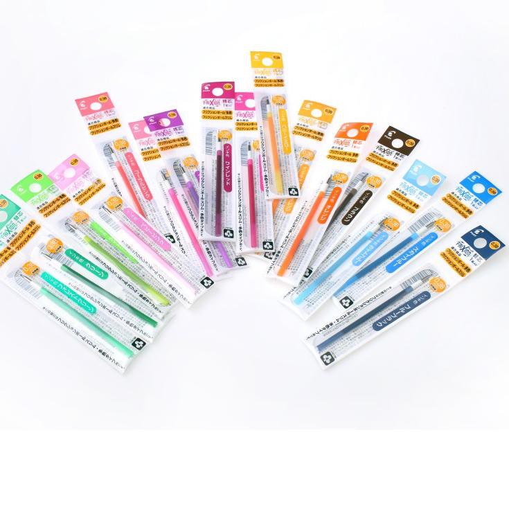 

KVR Pilot REFILL Frixion Slim Color 0.38 LTRF12UF-EX / Isi Ulang Pulpen Warna Warni Berkualitas Ter