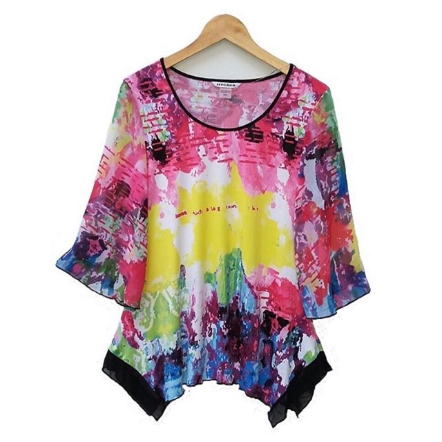 Nygard Blouse Motif Pink
