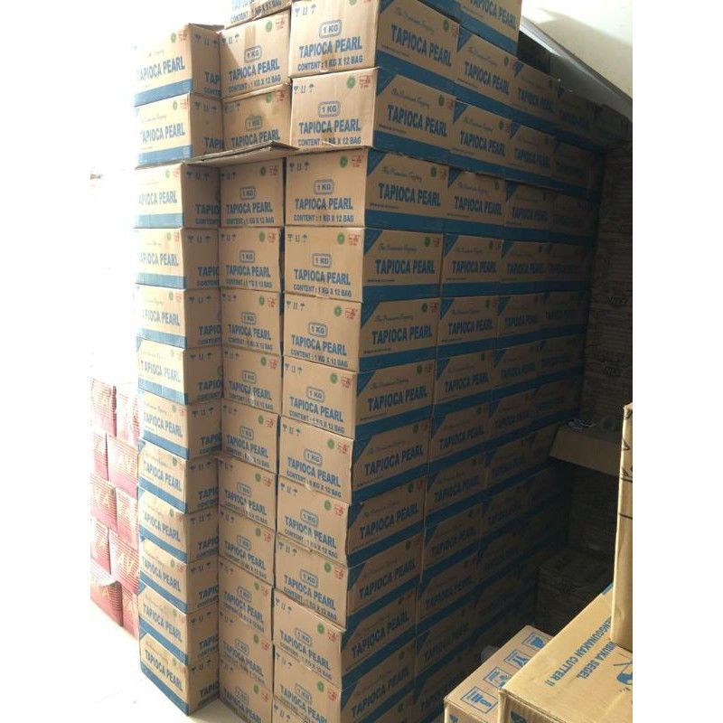 GROSIR - Tapioca Bubble Pearl Boba Pearl 12 KG