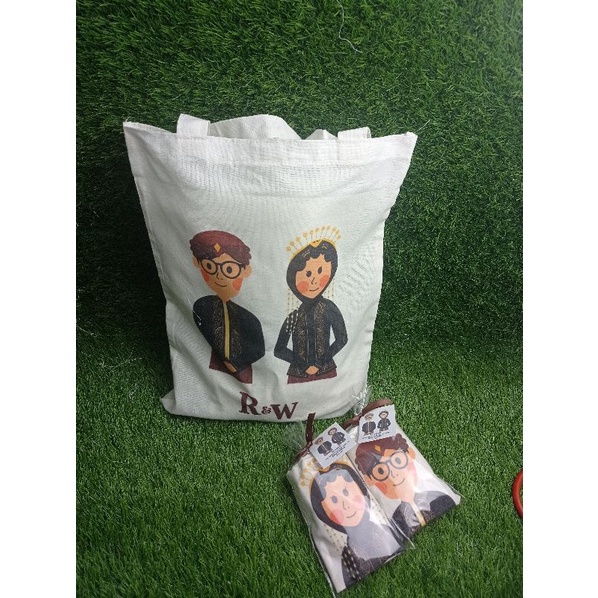 totebag full colour/ toebag blacu/ totebag murah/totebag custom/sovenir nikah