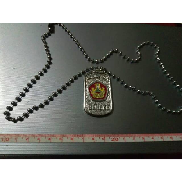 Kalung Liontin Banser Logo