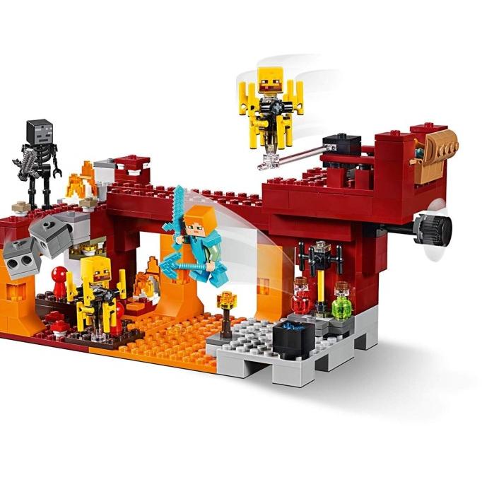 ORDER-KIRIM 5141 Lego Minecraft My World The Blaze Bridge