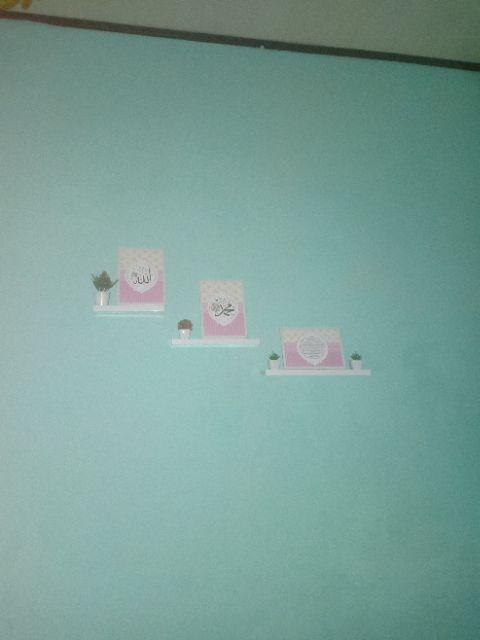 Paket Wall Decor Isi 6pcs