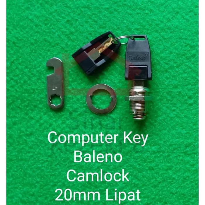 Cam Lock 20 MM BALENO MASTER KEY LIPAT Camlock Kunci Loker Besi Kait