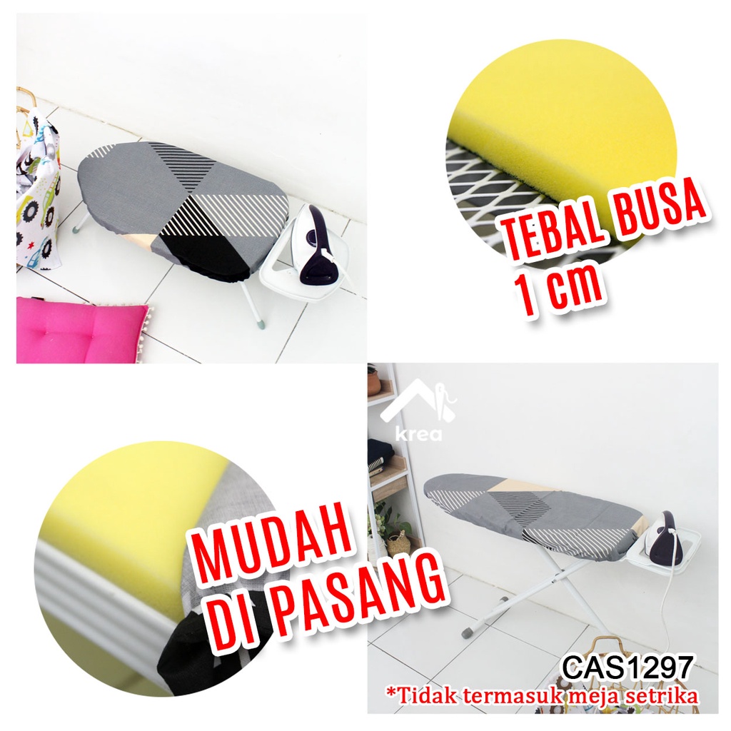 COVER MEJA SETRIKA KECIL DAN BESAR KRISBOW CAS1297 ( TANPA MEJA )