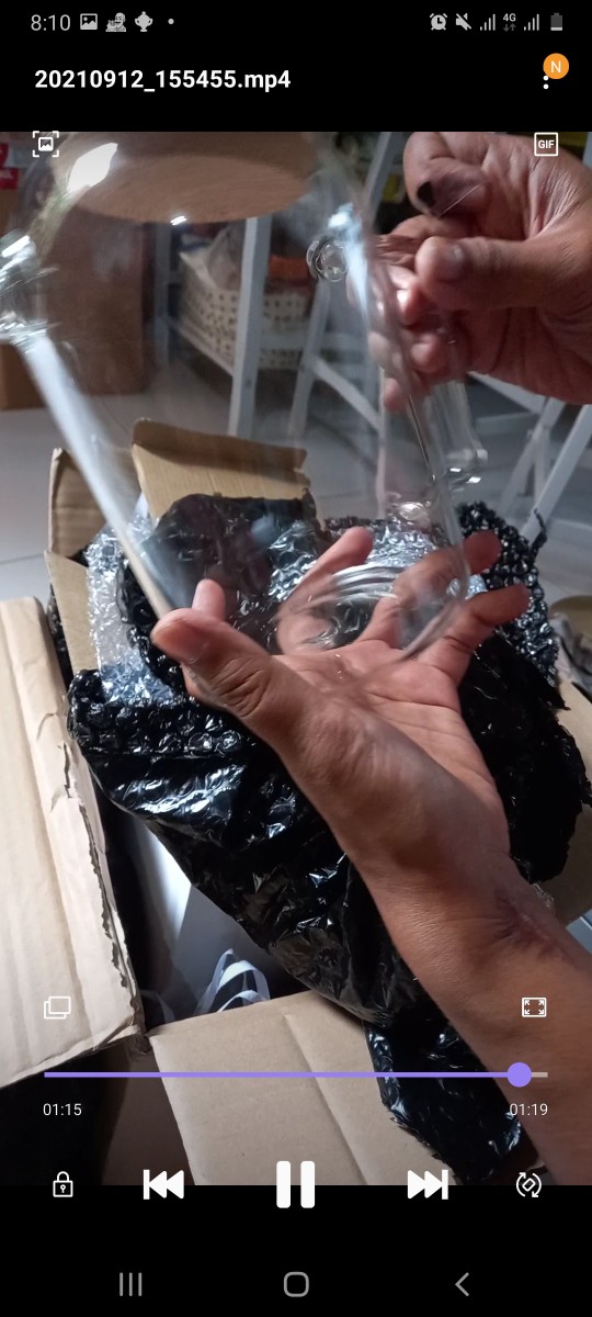 [domma Living] Ollam - Teko Gelas Kaca Tebal Tahan Panas - Teko Teh Kopi Susu