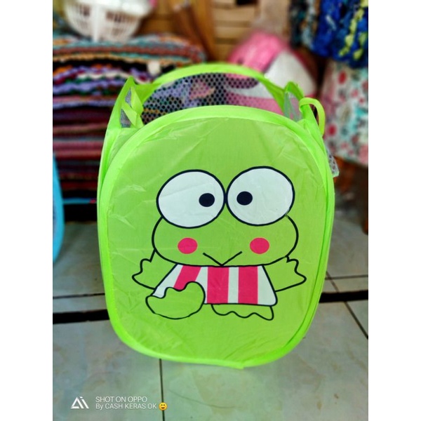KERANJANG BAJU LIPAT/KERANJANG LIPAT SERBAGUNA/HAMPER/KERANJANG MAINAN LIPAT