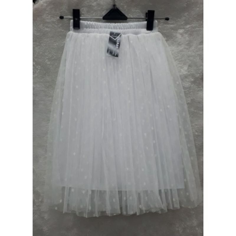 rok tutu anak polkadot