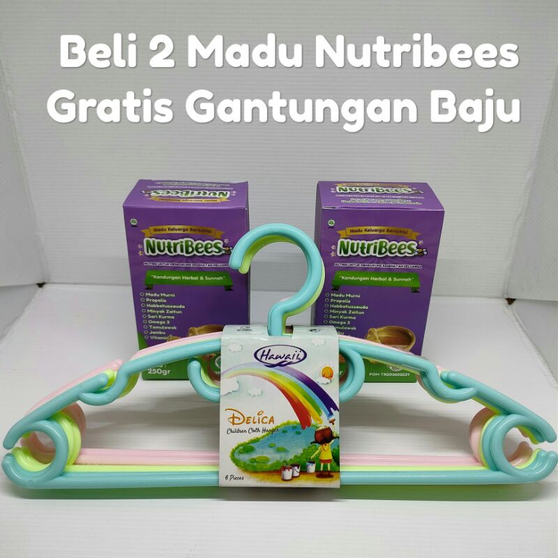 

Madu Nutribees Beli 2 Gratiss Gantungan Baju
