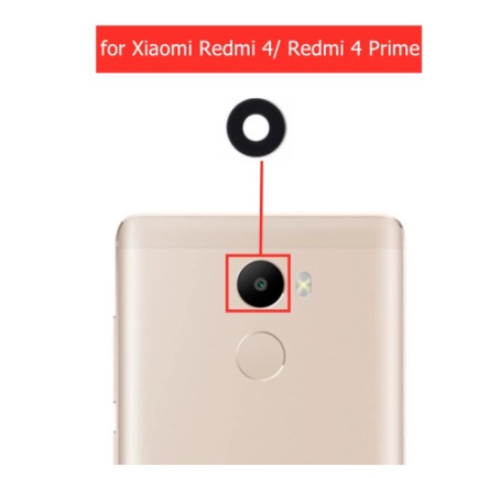 Camera Lens Lensa kamera kaca kamera belakang Xiaomi Redmi 4 - Redmi 4 Prime - Redmi 4 Pro