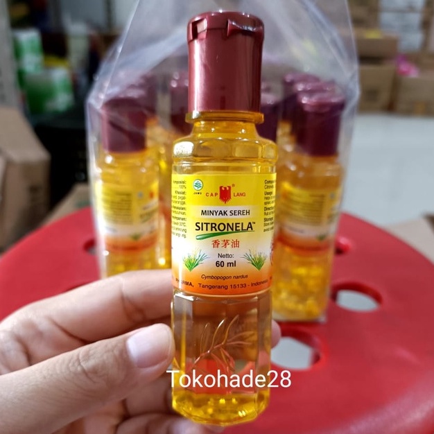 Cap Lang Minyak Sereh Sitronela 30ml 60ml Caplang