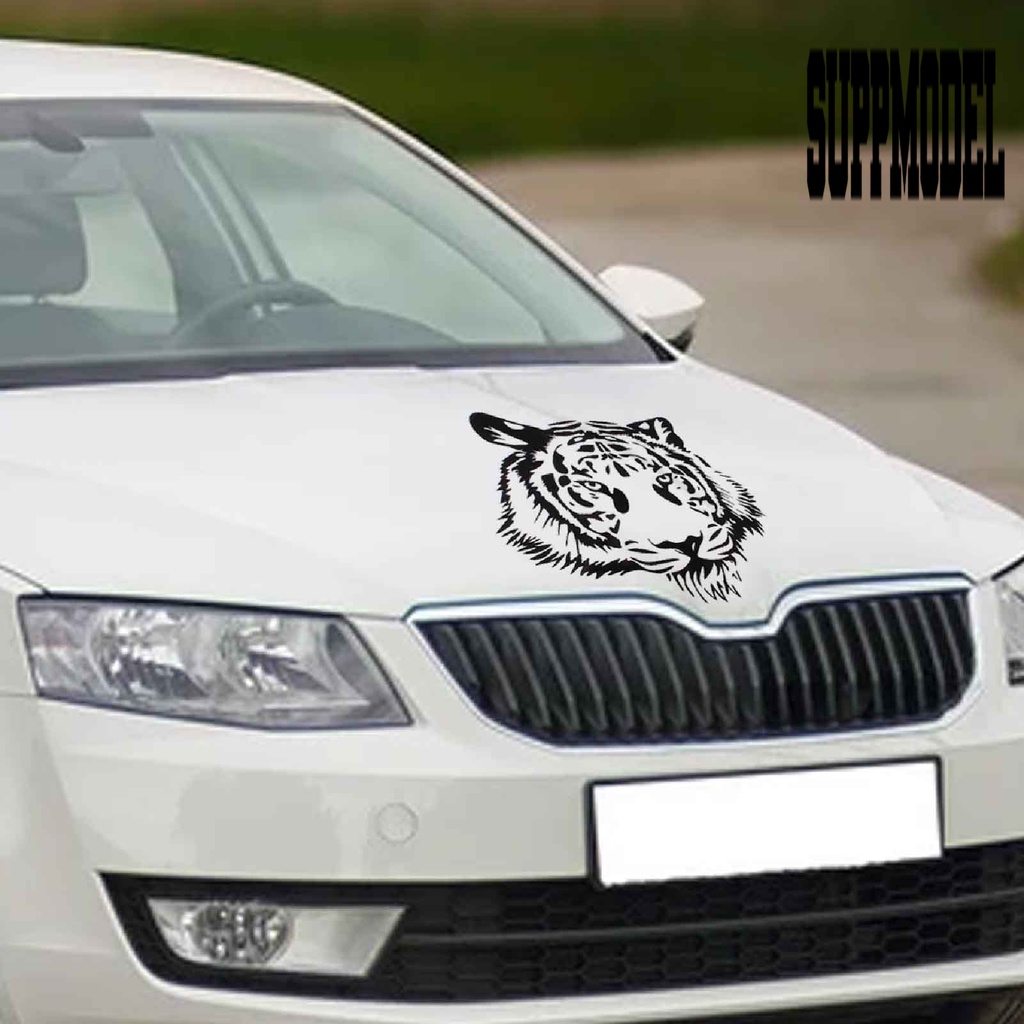 Stiker Decal Motif Harimau Untuk Dekorasi Mobil