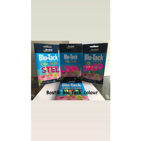 

BOSTIK BLU TACK COLOUR 75gr original