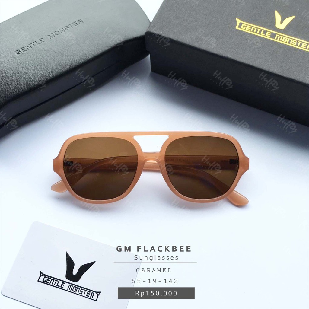 Kacamata Sunglasses GM Flackbee Caramel