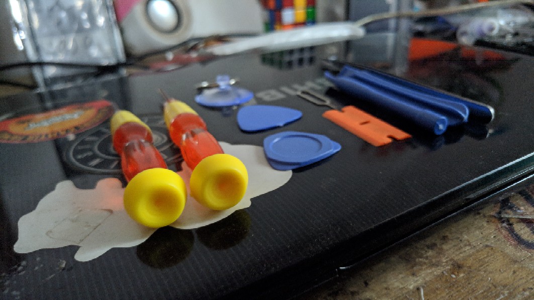 Toolset Obeng Sett 10 In 1 Alat Buka Lcd Touchscreen Casing Reparasi Sparepart Handphone