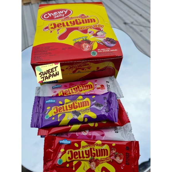 PROMO!!!! MURAH!!!   DONALD JELLY GUM CHEWY isi 24 permen x25 gram...jajanan anak...permen karet.....cemilan..jajananjadoel...permen -  cocok buat hampers ultah - snack.mazter -istanacemilan