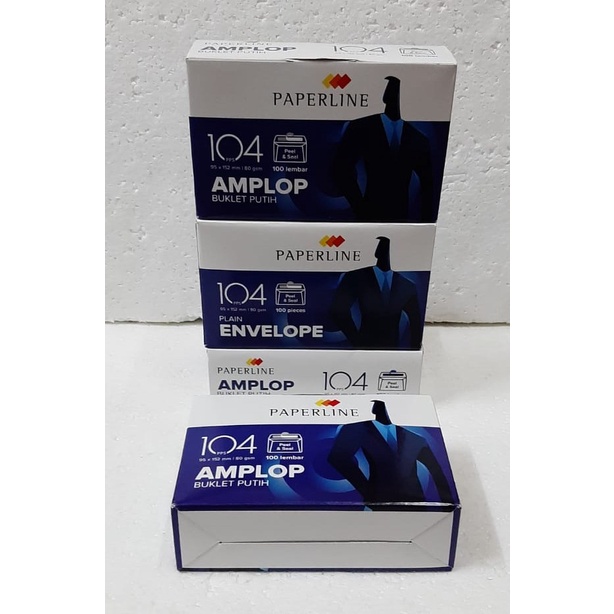 

Promo Amplop Putih Paperline 104 Pps/104 Polos Lem/ 1Plastik Isi 5 Pak Murah