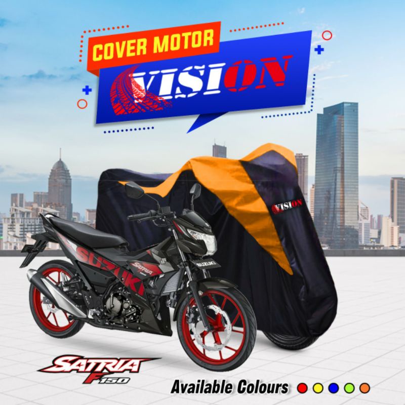 Cover Motor Satria FU Sarung Motor Satria Fu Pelindung Motor Satria Mantel Motor Satria Suzuki Satria Selimut Motor Waterproof