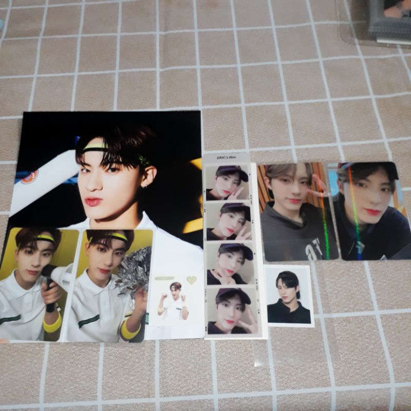 pc photocard eric the boyz tbz theb kit 3rd & 4th fankit