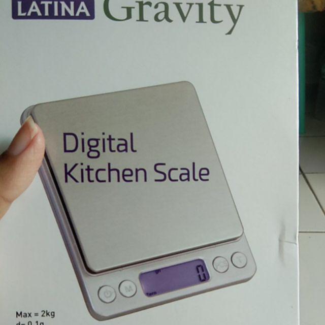 Latina Gravity Coffee Scale 2kg Akurasi 0.1g - Timbangan Kopi 2 Kg 0.1