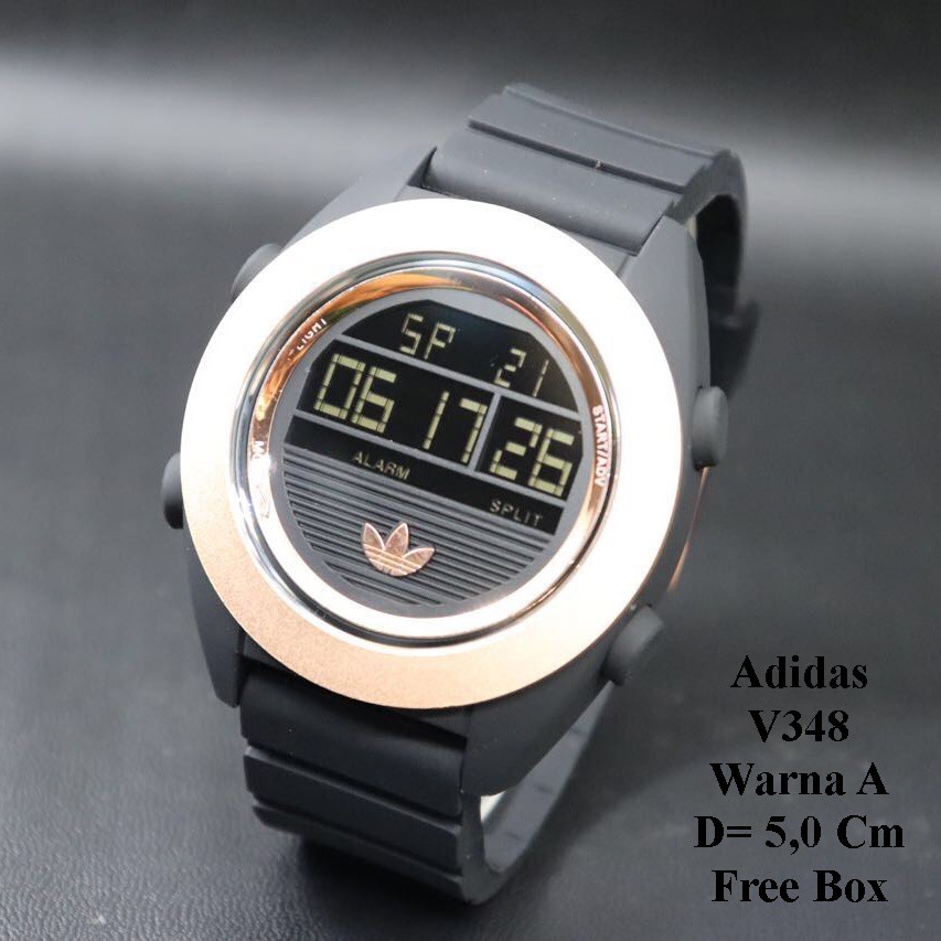 JAM TANGAN PRIA / JAM TANGAN COWOK / JAM TANGAN MURAH / JAM RUBBER SPORT ADIDAS RUBBER